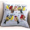 Singing cushion case counted cross st...